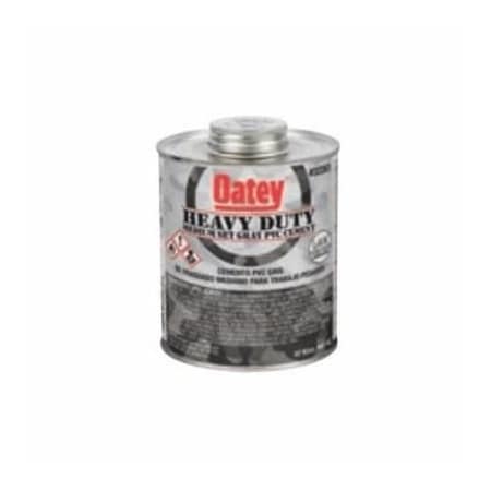 Oatey PVC Solvent Cement, Low VOC, 1 gal, Liquid, Blue 32264
